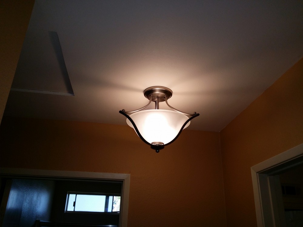 New ceiling light